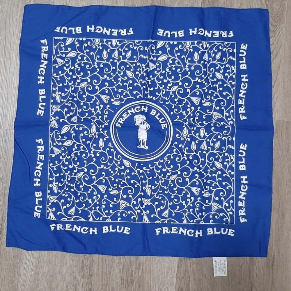 French Blue Bandana